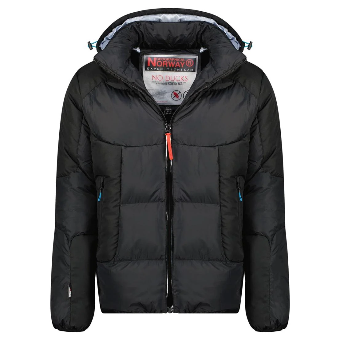 Parka De Hombre Casidan Negro