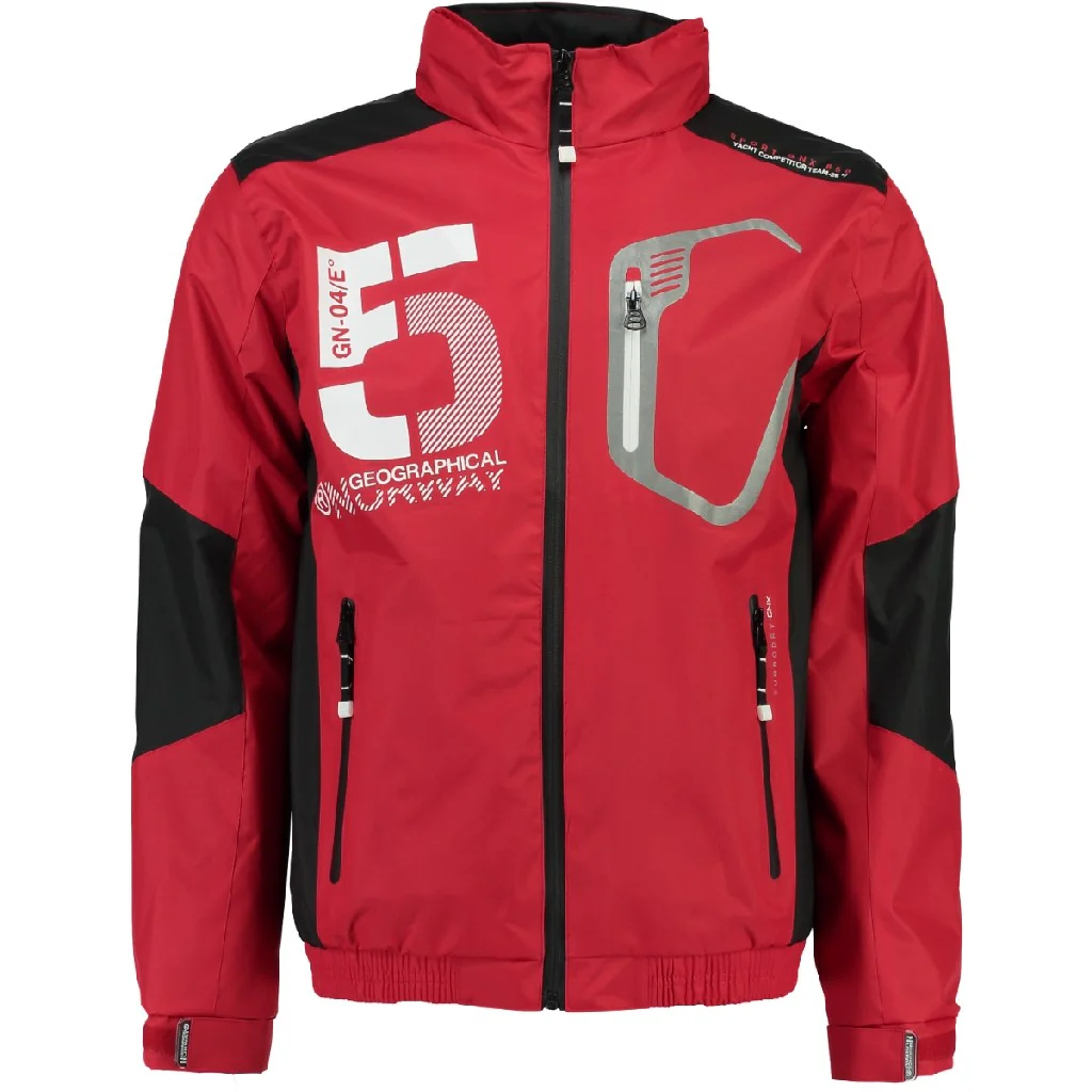 Chaqueta De Hombre Calife Rojo / Negro