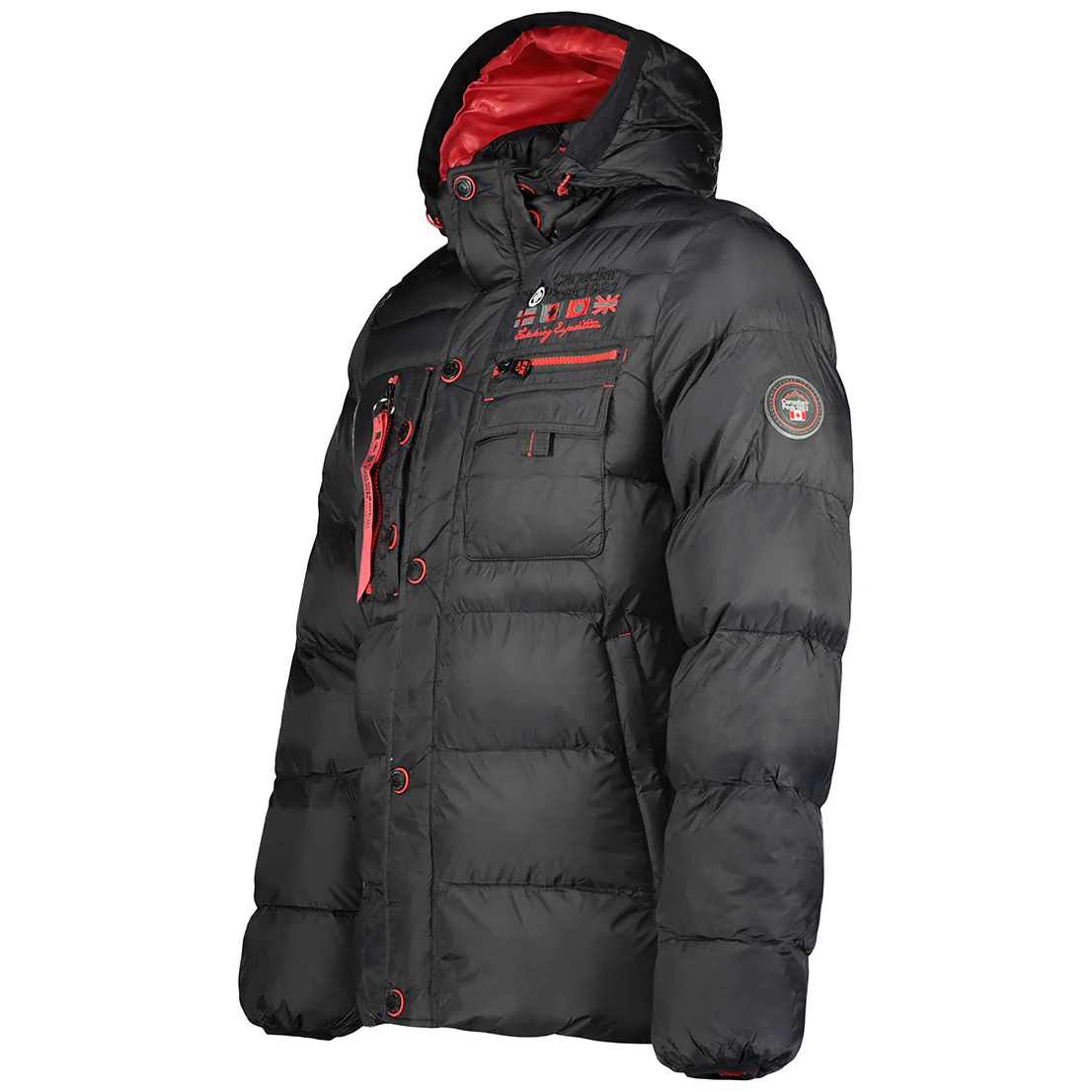 Chaqueta De Hombre Counteak Negro - Image 3