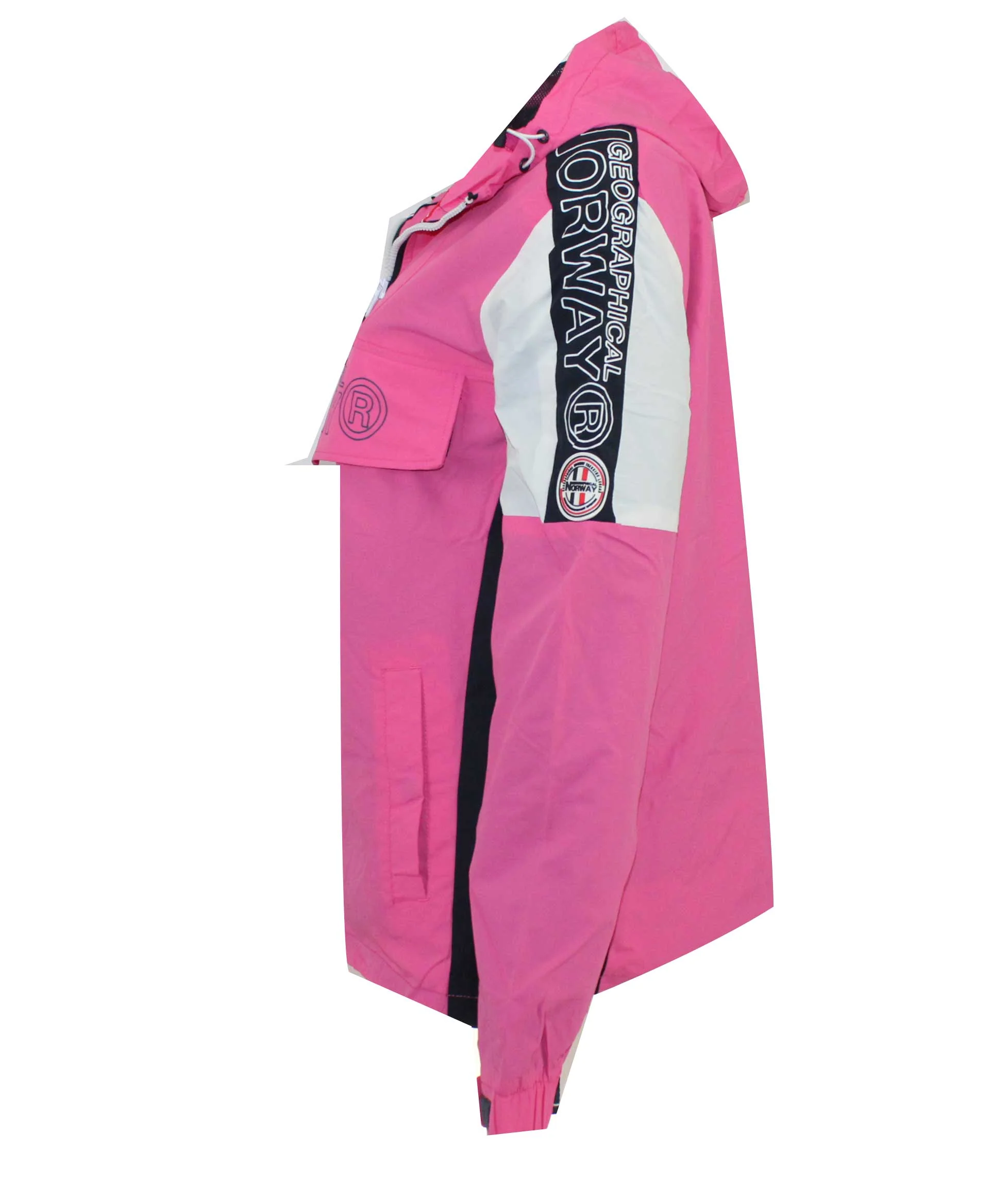 Chaqueta De Mujer Astina Half Zip Rosa - Image 3
