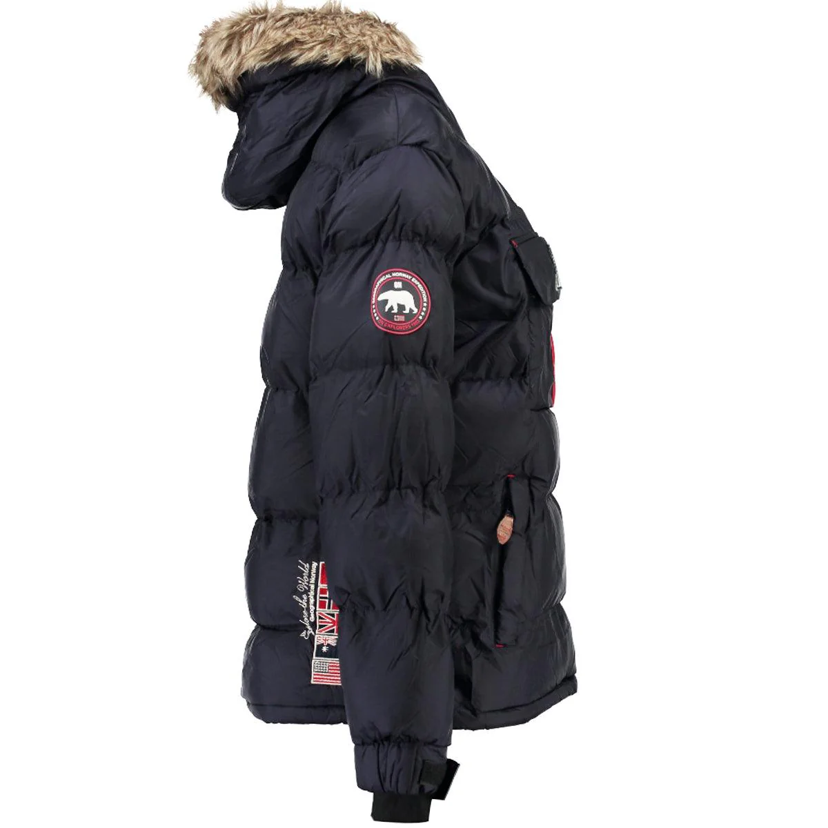 Chaqueta De Niña Anson Azul Marino - Image 3