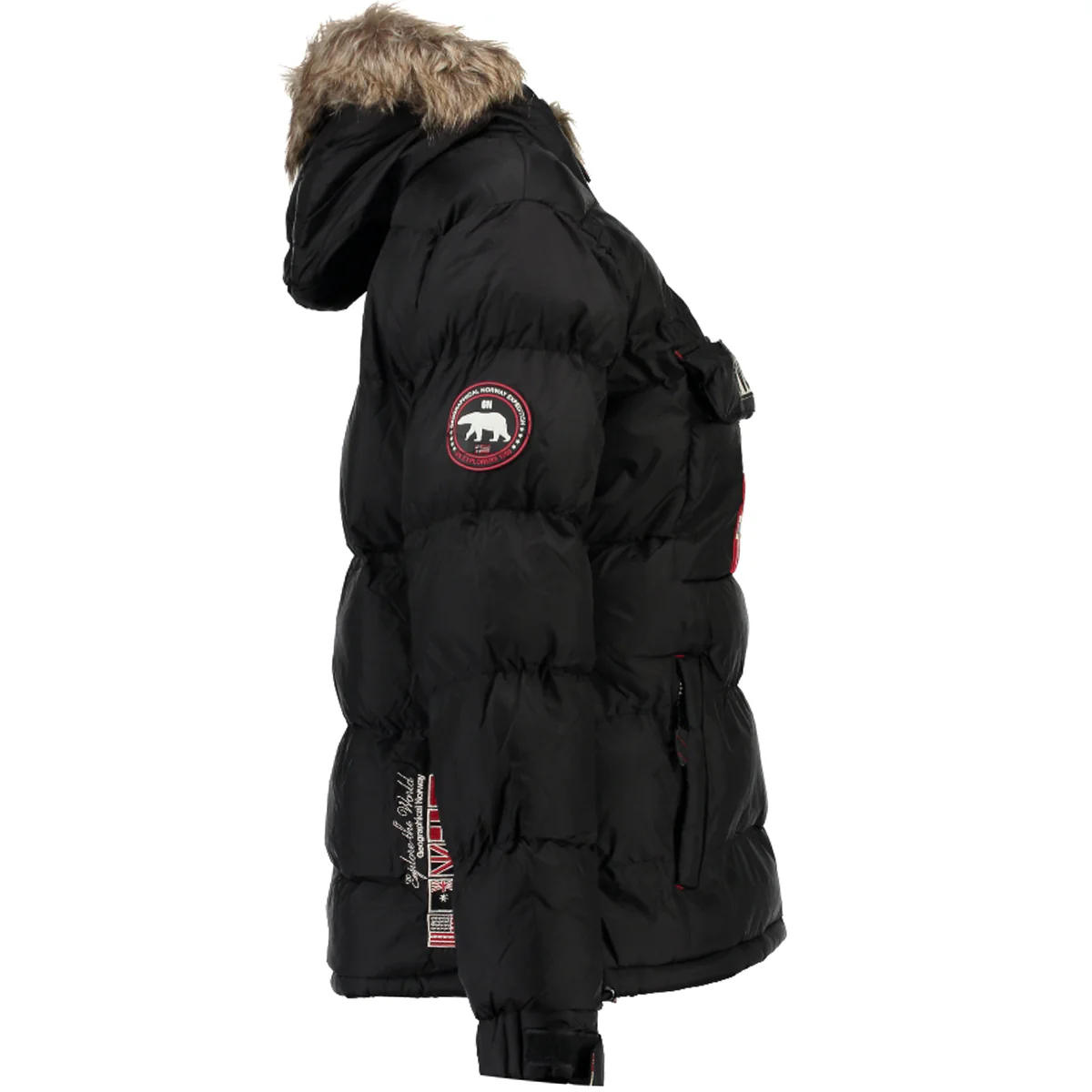 Chaqueta De Niña Anson Negro - Image 3
