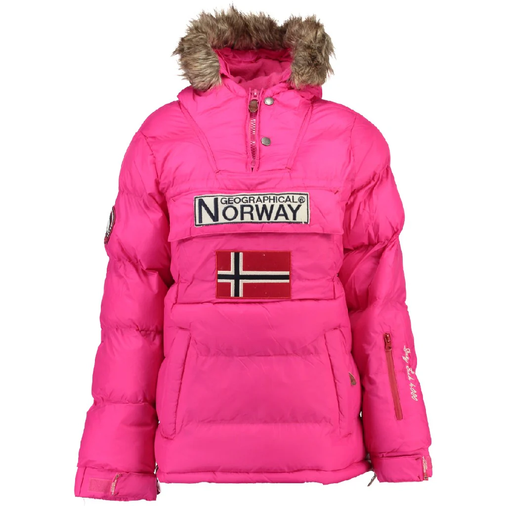 Chaqueta De Niña Anson Rosa Llamativo