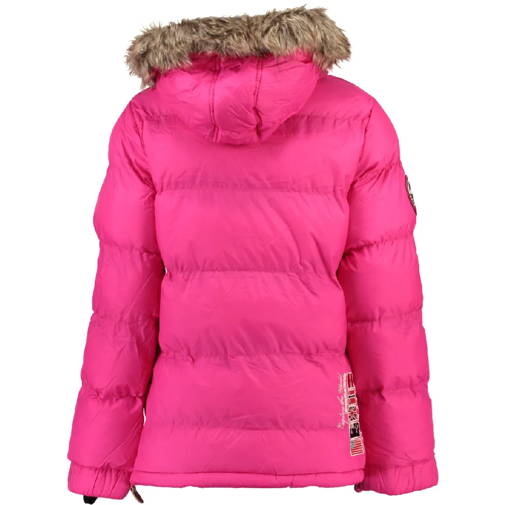 Chaqueta De Niña Anson Rosa Llamativo - Image 2