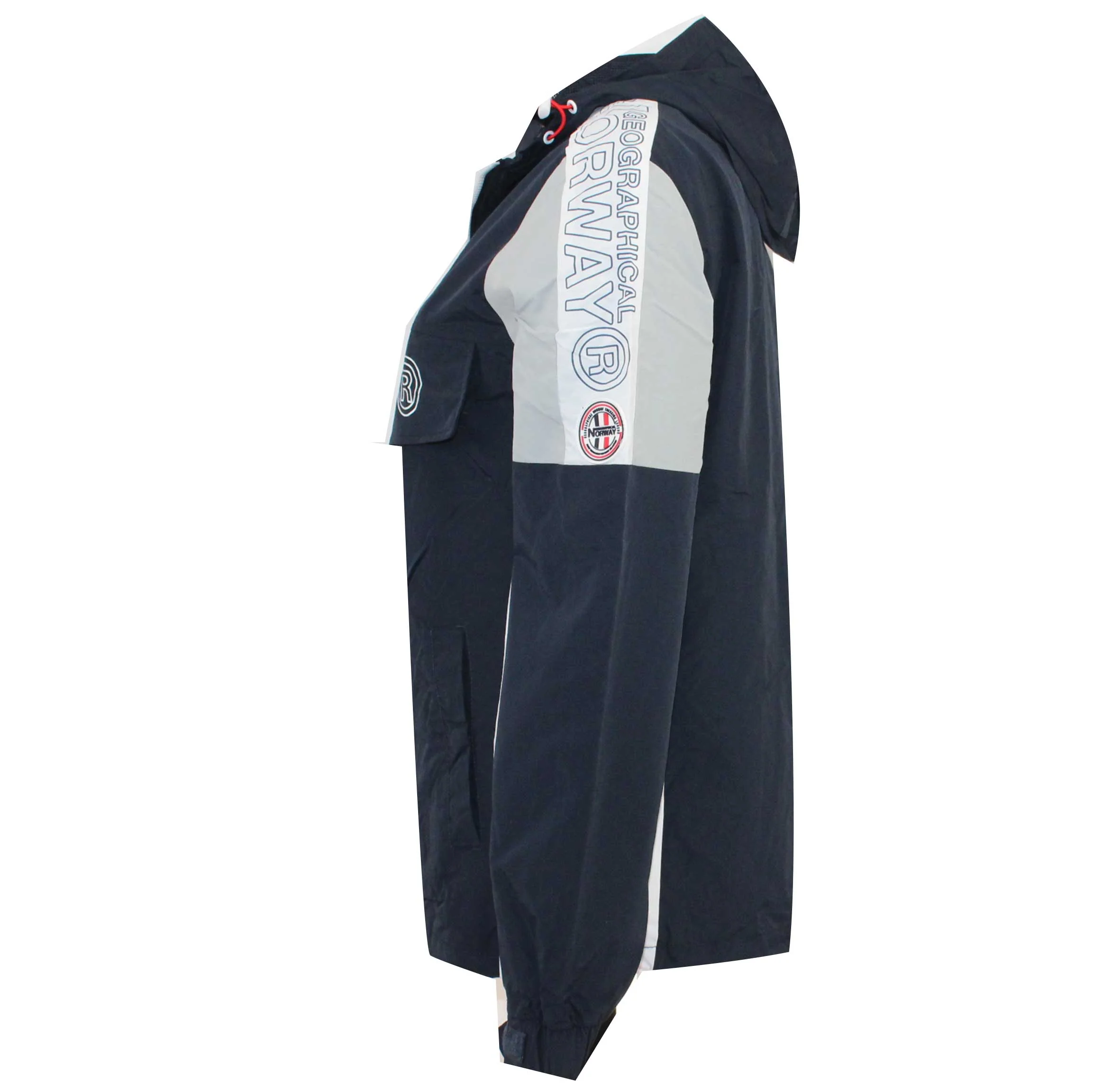 Chaqueta De Niña Astina Half Zip Azul Marino - Image 3