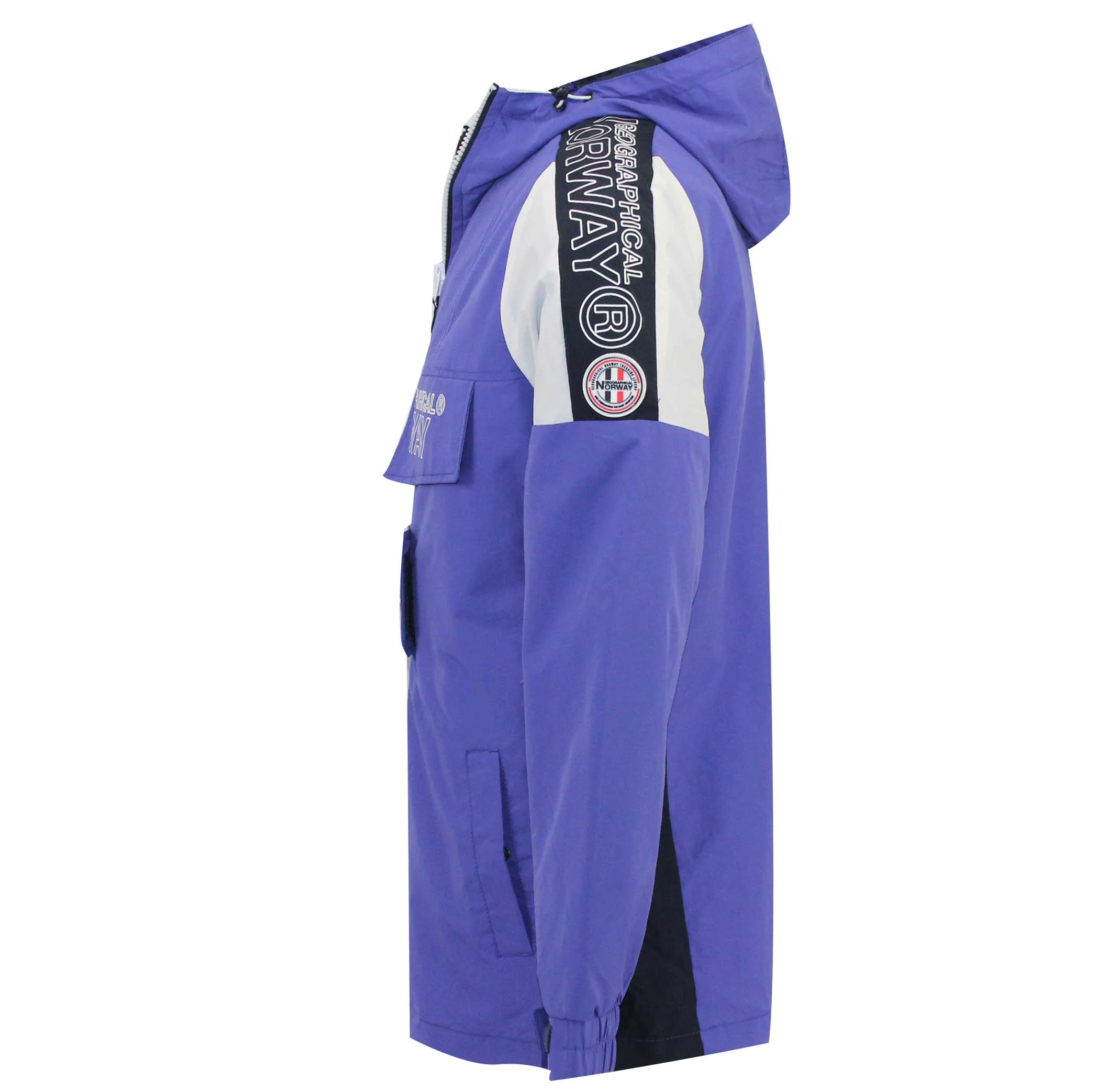 Chaqueta De Niño Astino Full Zip Azul Eléctrico - Image 3
