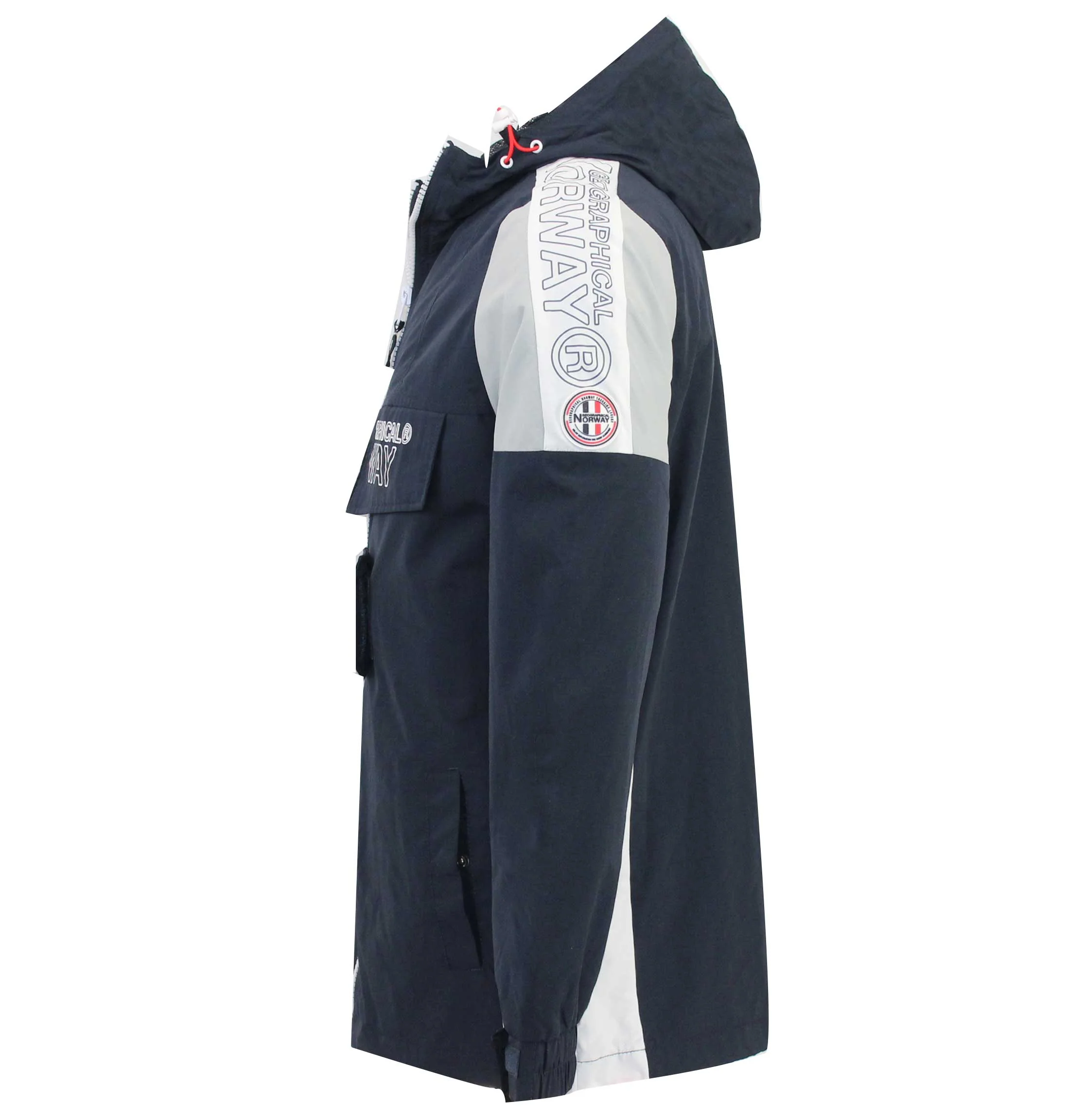 Chaqueta De Niño Astino Full Zip Azul Marino - Image 3