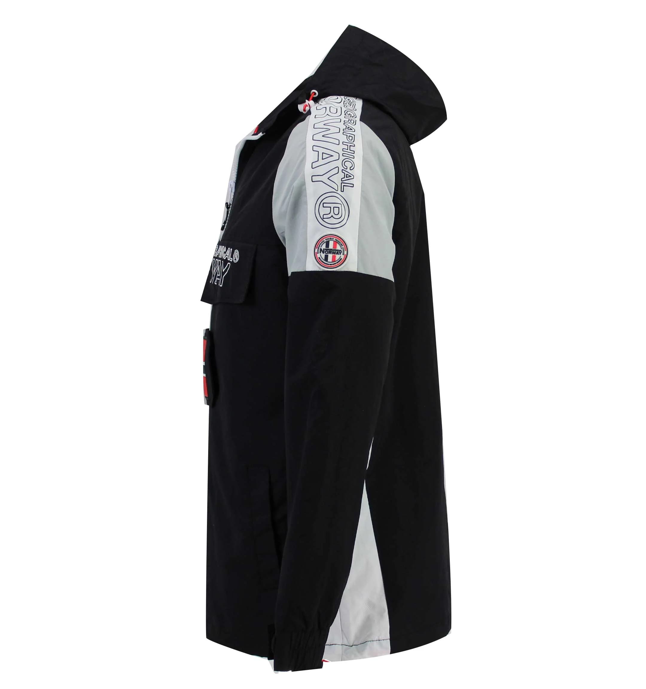 Chaqueta De Niño Astino Full Zip Negro - Image 3