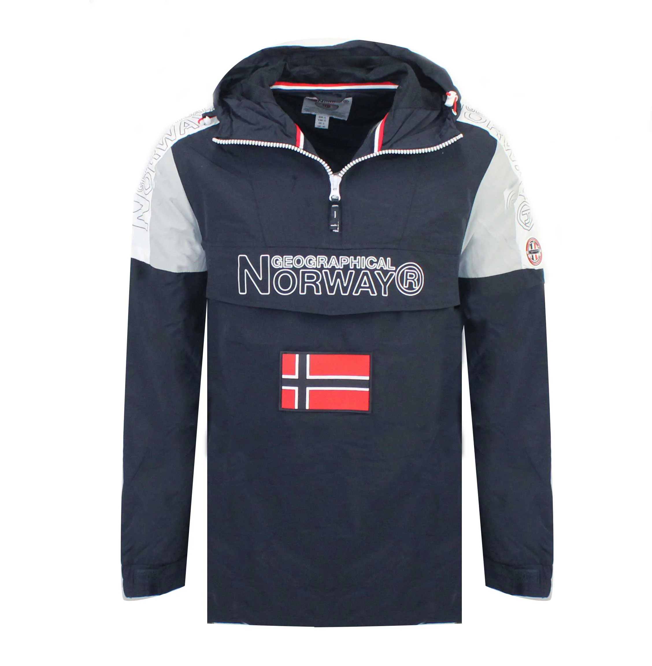Chaqueta De Niño Astino Half Zip Azul Marino