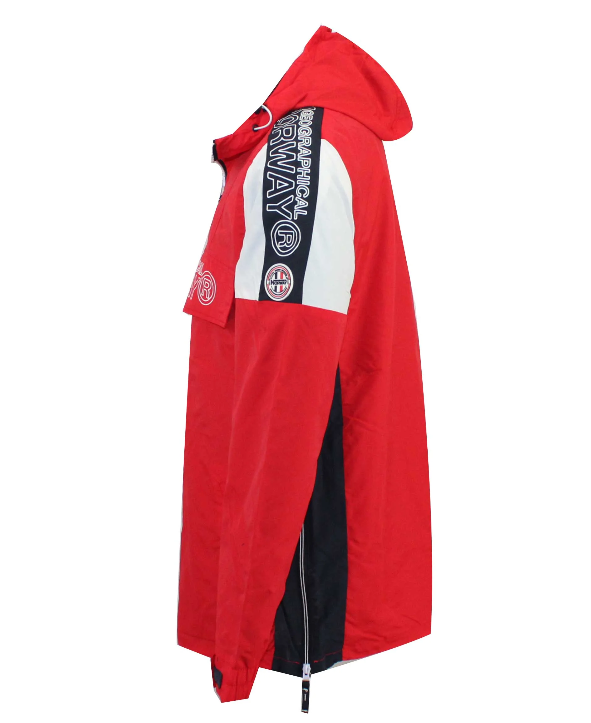 Chaqueta De Niño Astino Half Zip Rojo - Image 3