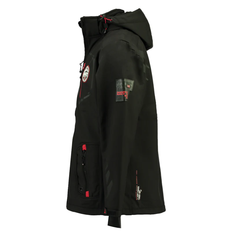 Chaqueta Softshell De Hombre Tacebook Negro - Image 3