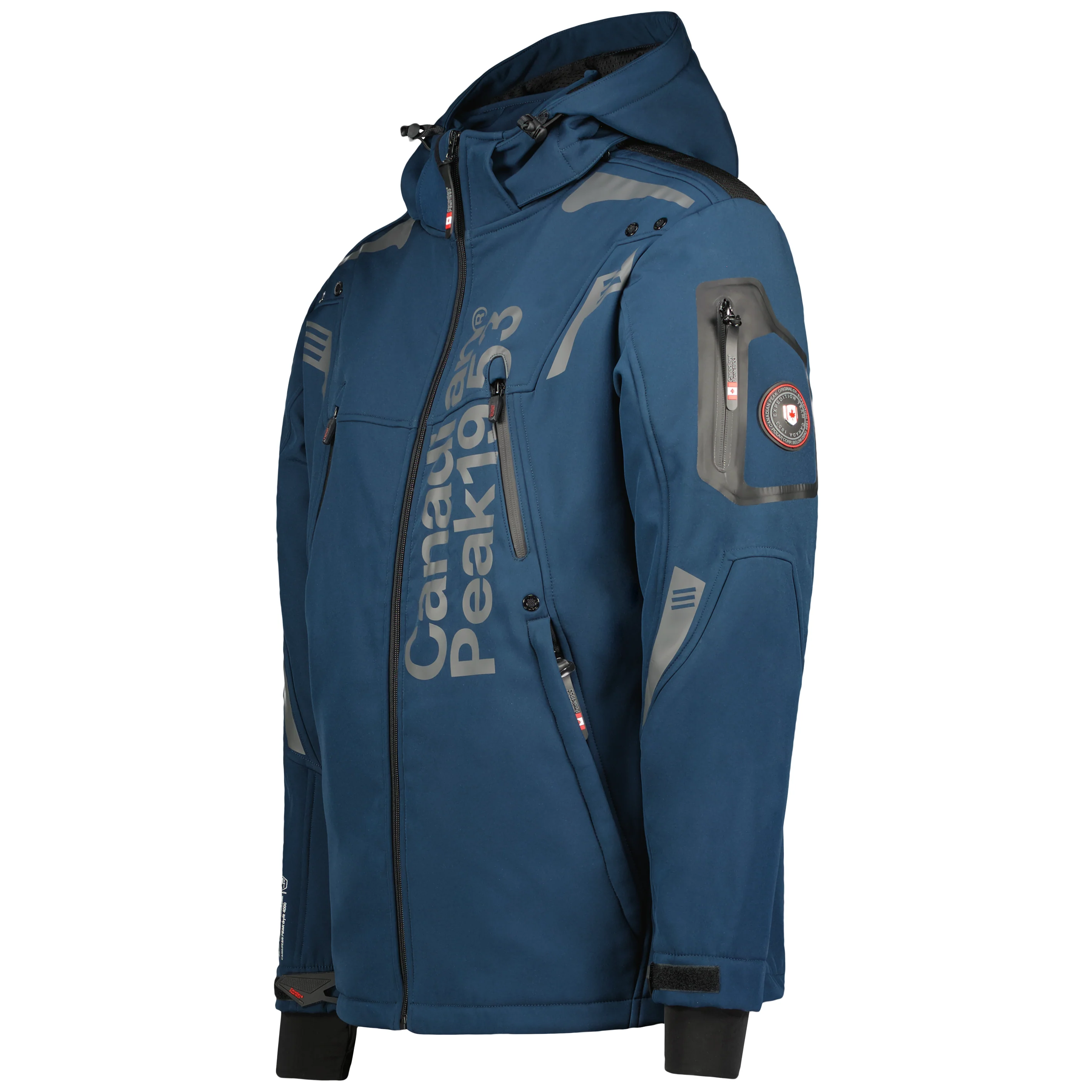 Chaqueta Softshell De Hombre Talenteak Azul Marino - Image 3