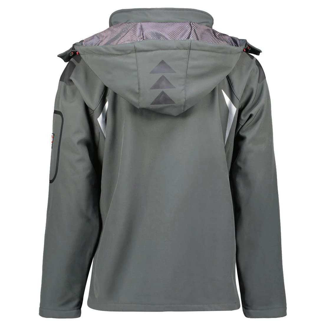 Chaqueta Softshell De Hombre Techneak Gris Oscuro - Image 2