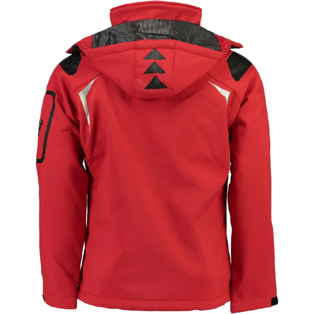 Chaqueta Softshell De Hombre Techno Rojo - Image 2