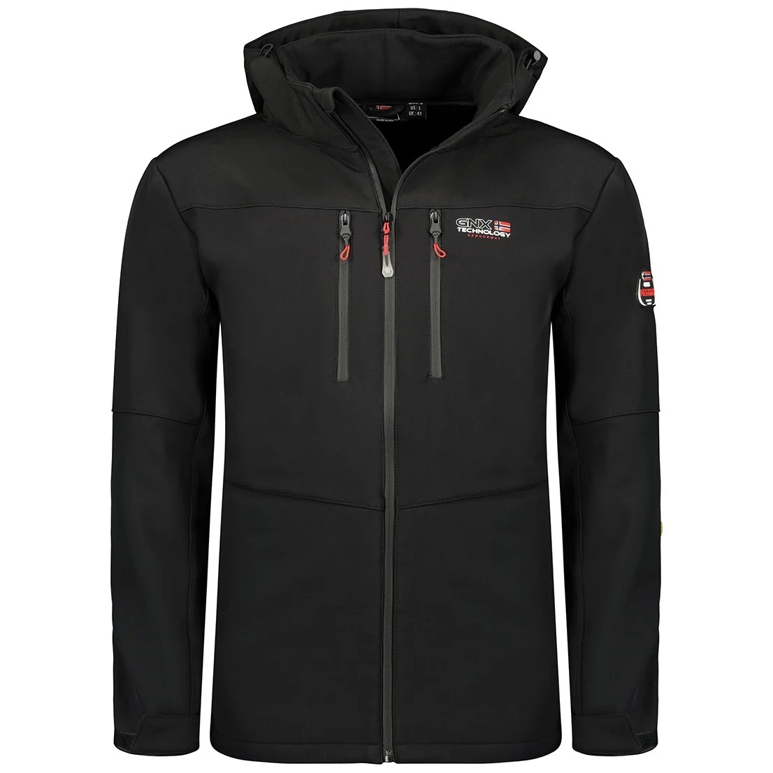 Chaqueta Softshell De Hombre Timmex Negro