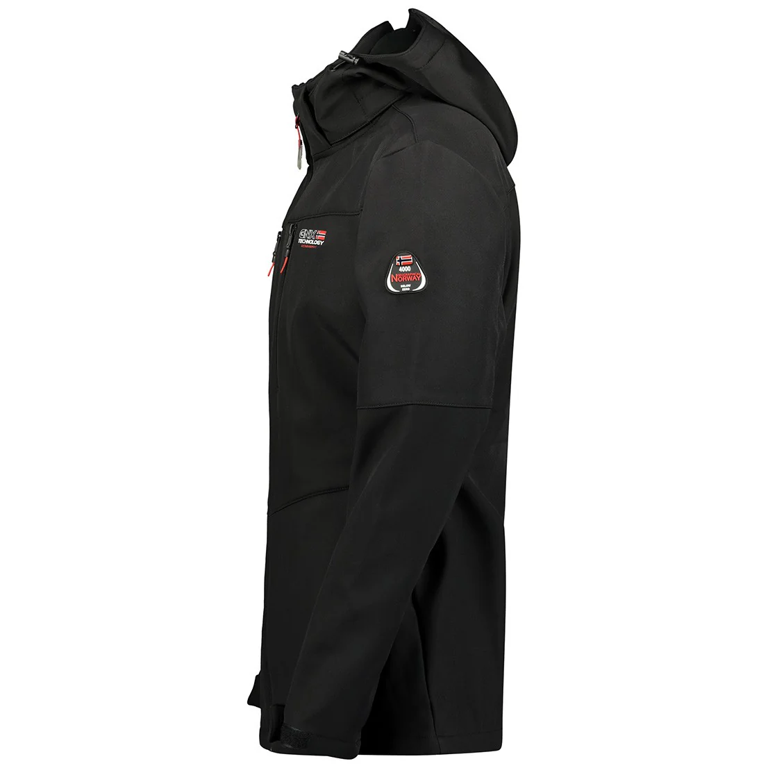 Chaqueta Softshell De Hombre Timmex Negro - Image 3