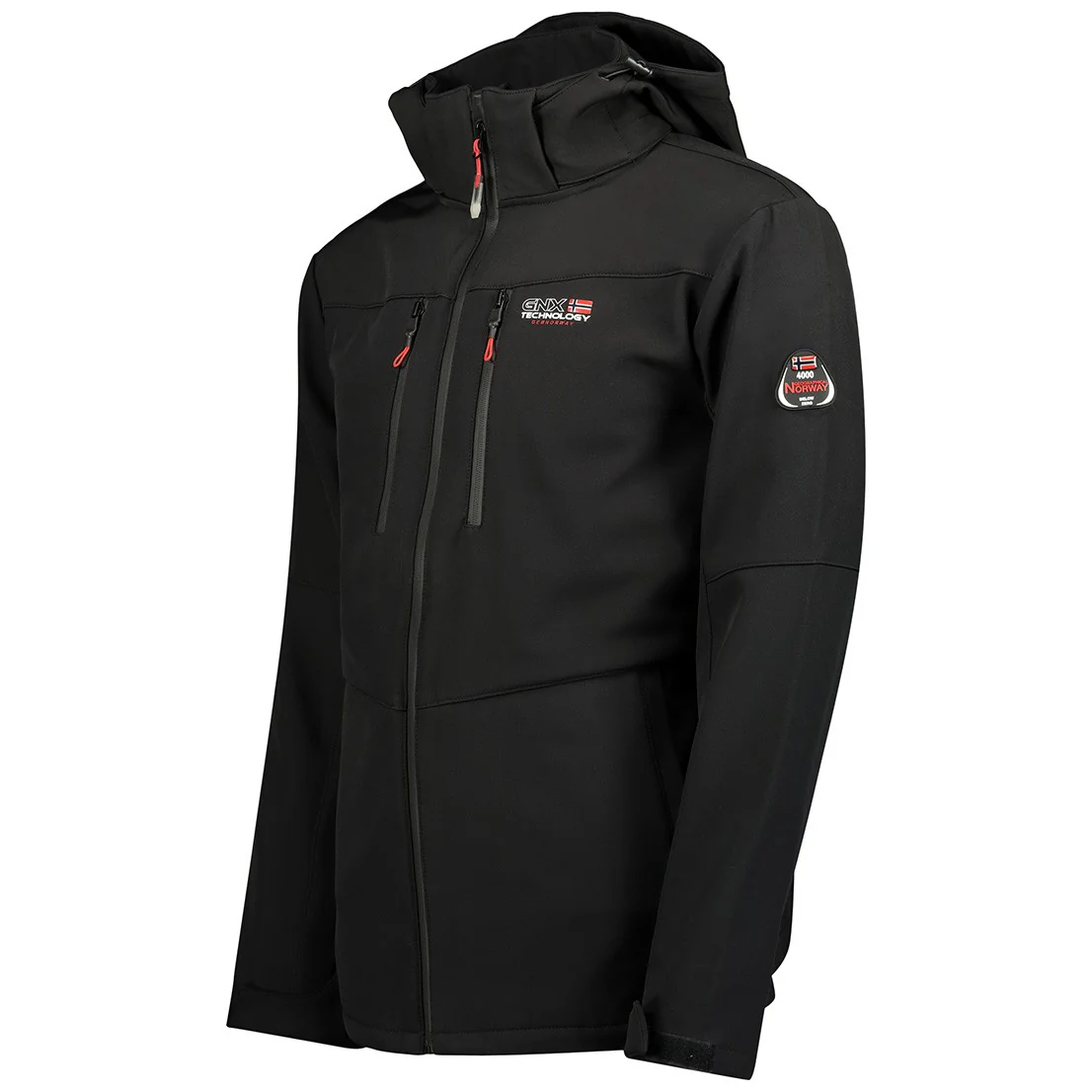 Chaqueta Softshell De Hombre Timmex Negro - Image 4