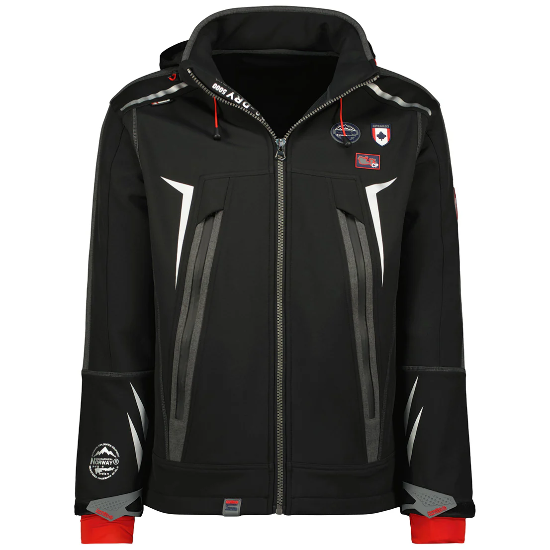 Chaqueta Softshell De Hombre Toniteak Negro