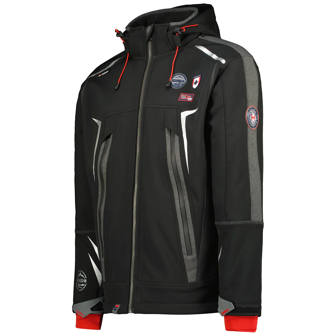Chaqueta Softshell De Hombre Toniteak Negro - Image 4