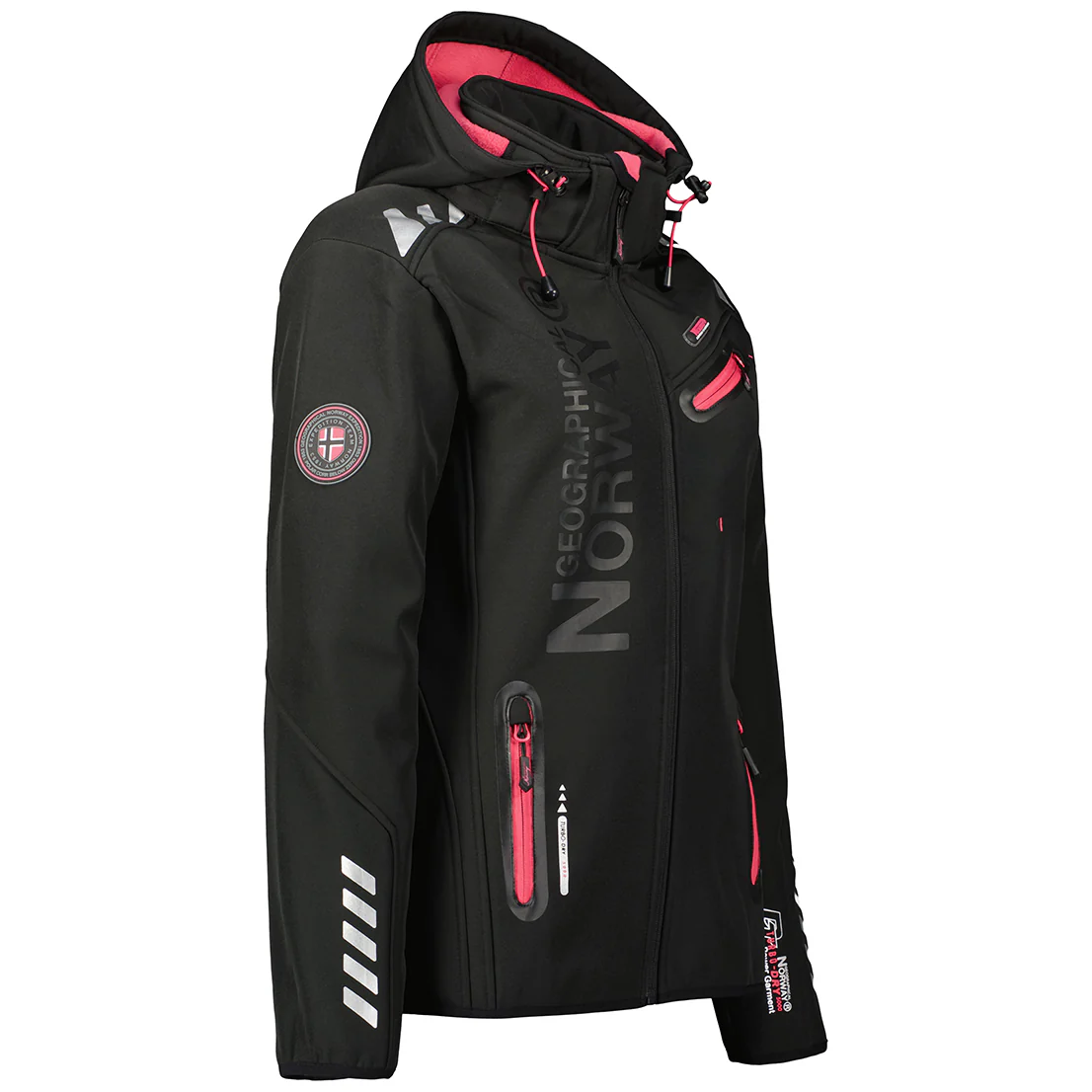 Chaqueta Softshell De Mujer Reine Negro - Image 3