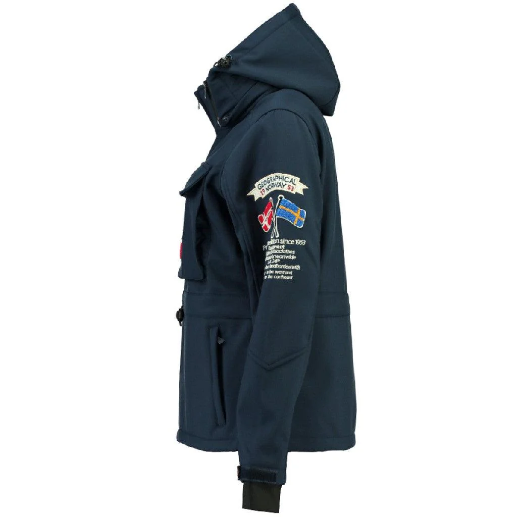 Chaqueta Softshell De Mujer Tilsit Azul Marino - Image 3