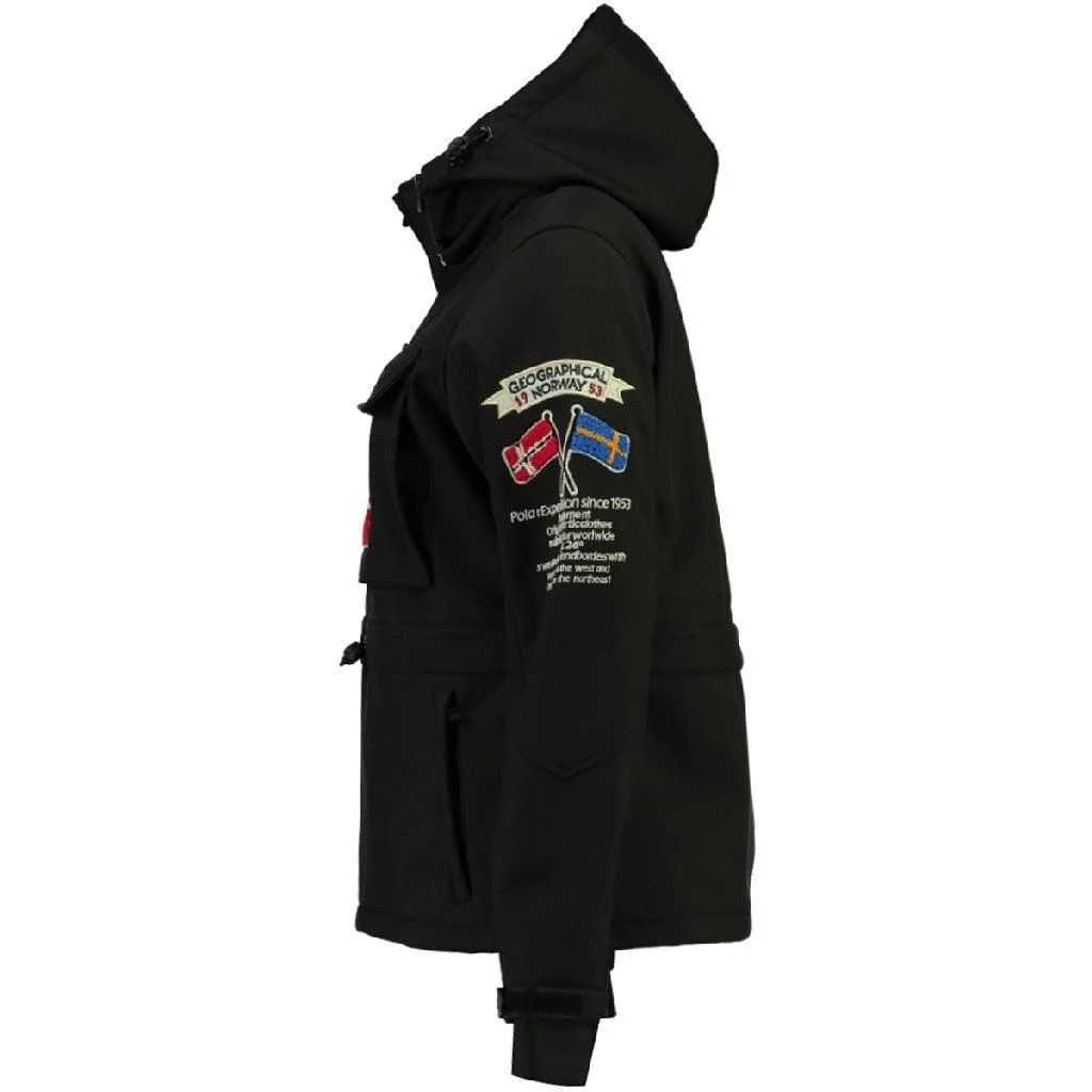 Chaqueta Softshell De Mujer Tilsit  Negro - Image 3