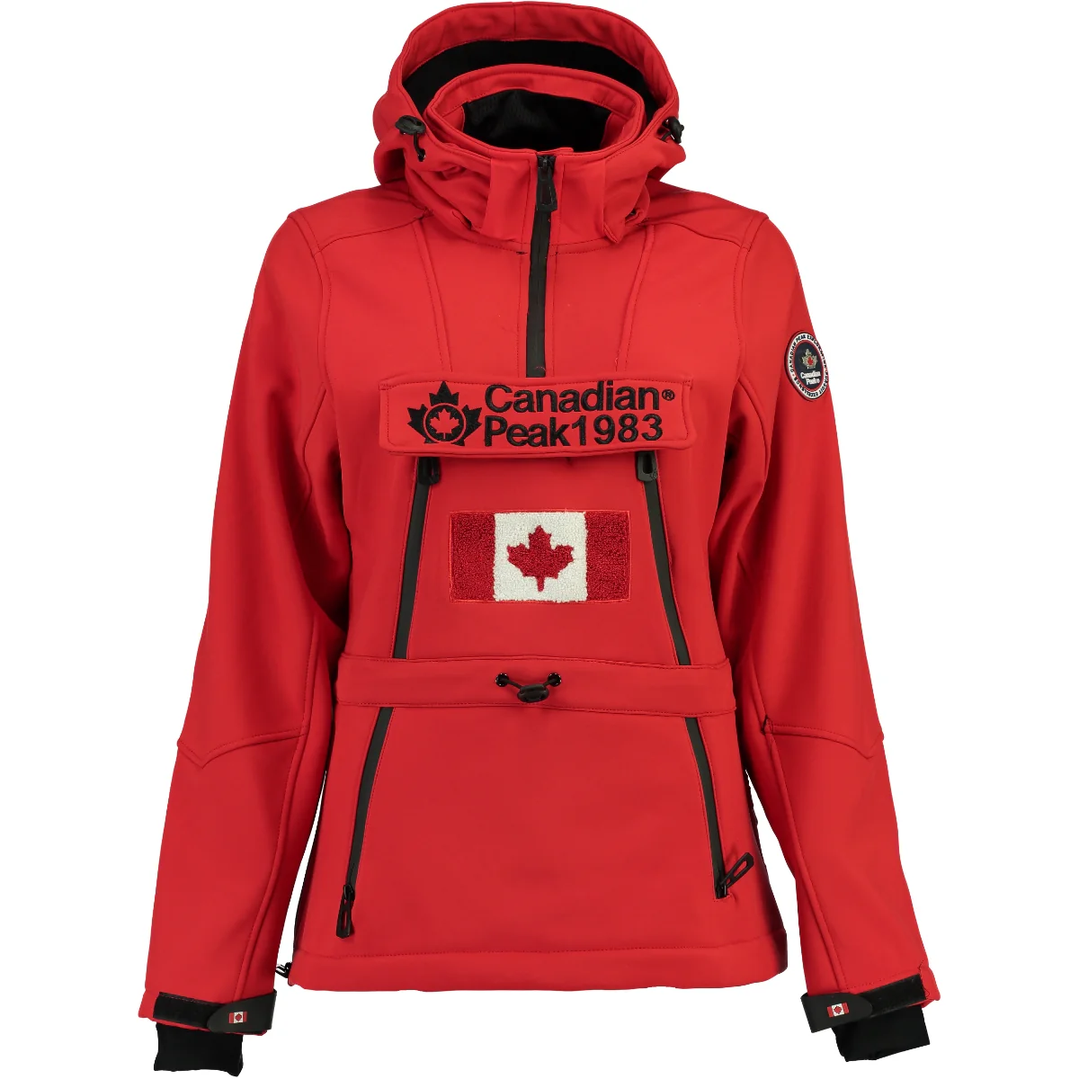 Chaqueta Softshell De Mujer Toka Rojo