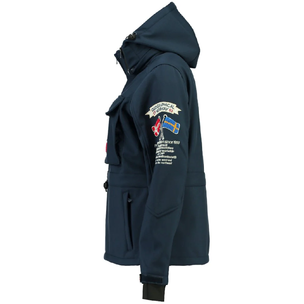 Chaqueta Softshell De Niña Tilsit Azul Marino - Image 3