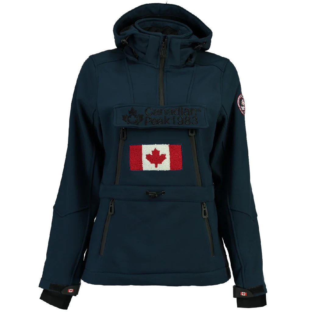 Chaqueta Softshell De Niña Toka Azul Marino