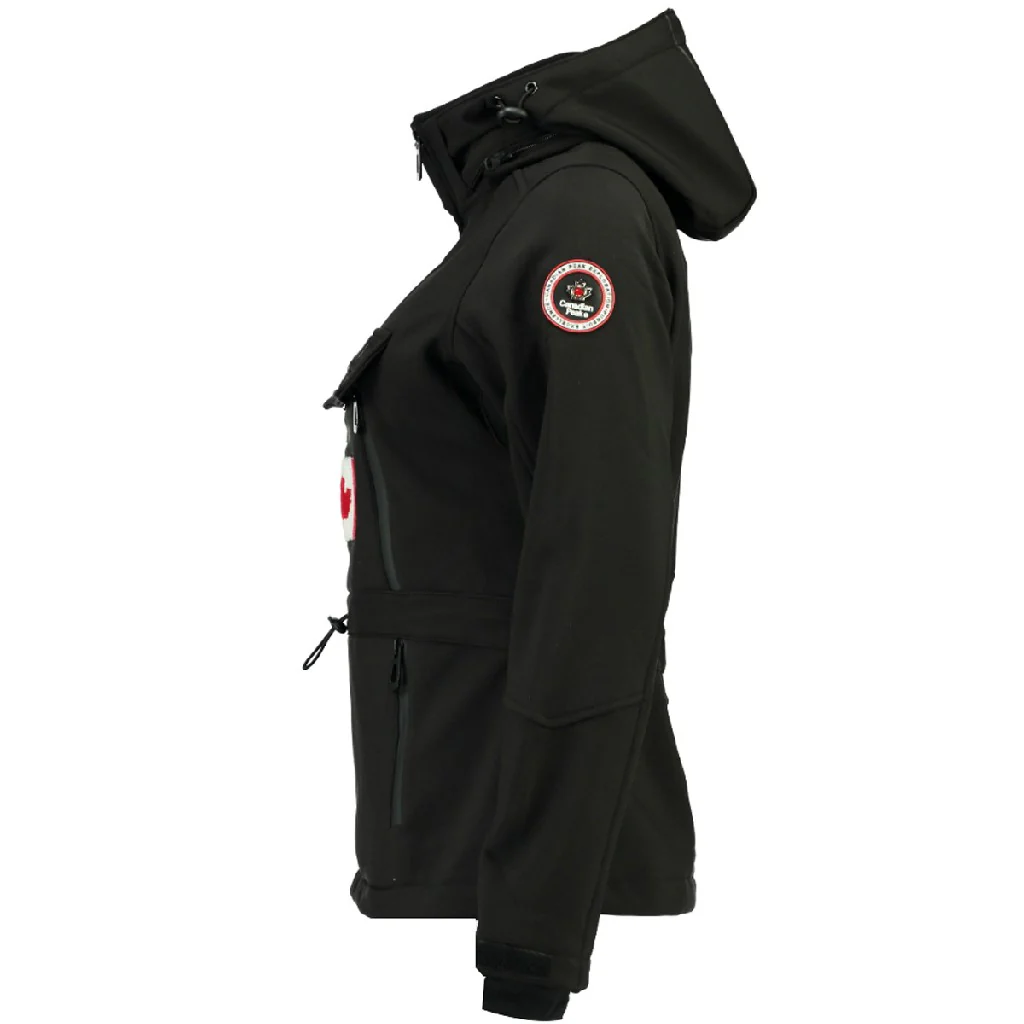Chaqueta Softshell De Niña Toka Negro - Image 3