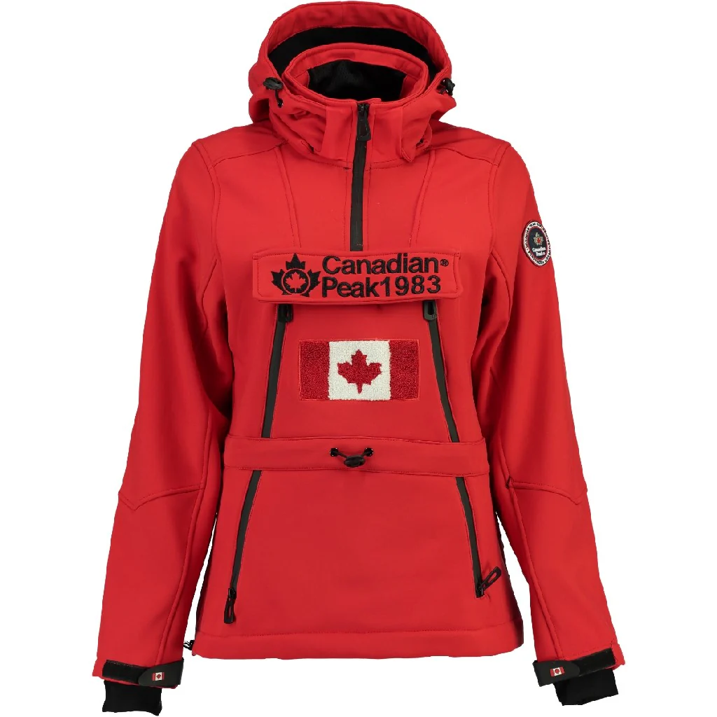 Chaqueta Softshell De Niña Toka Rojo