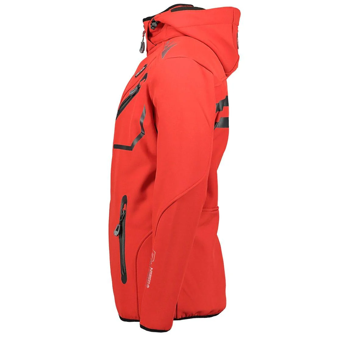 Chaqueta Softshell Hombre Royaute Rojo / Negro - Image 4