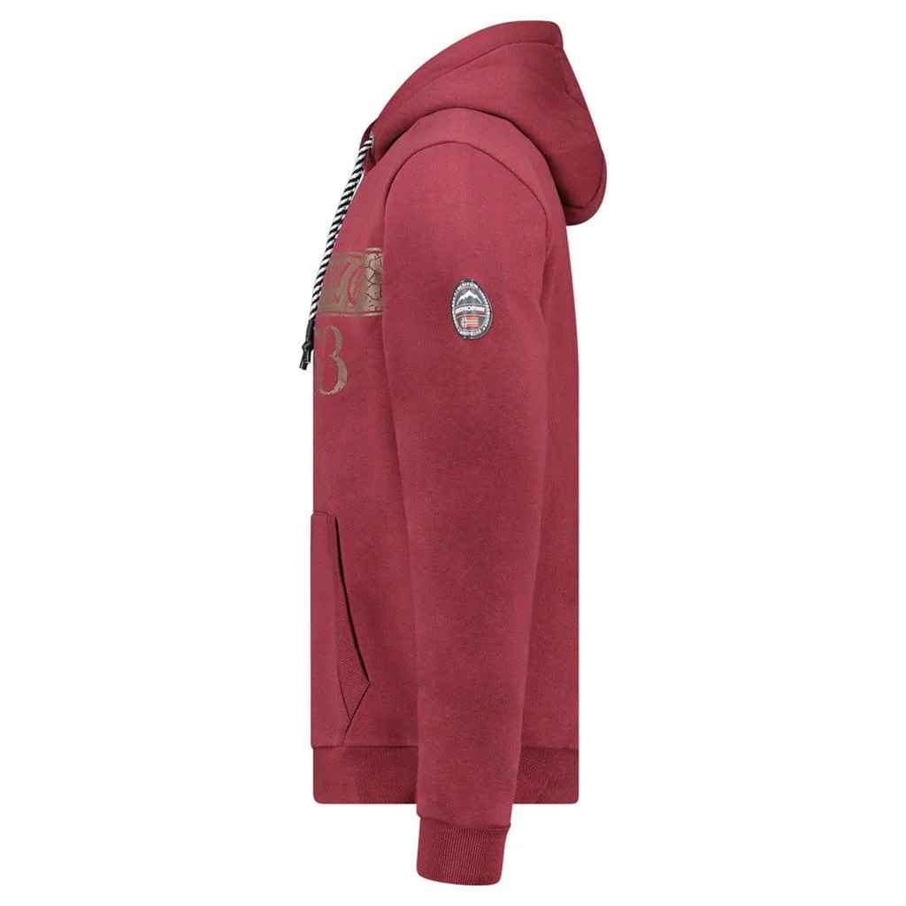Sudadera De Hombre Fastlife Burdeos - Image 4
