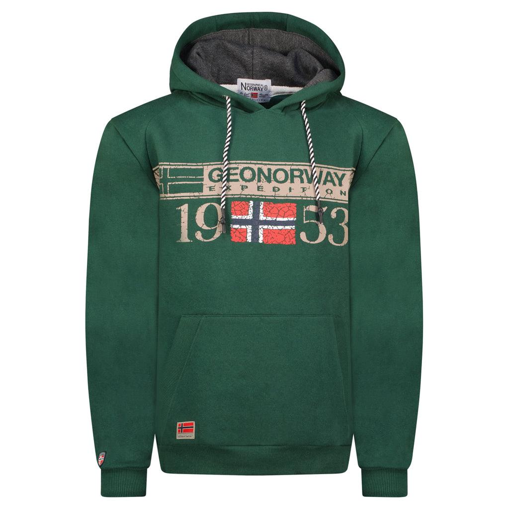 Sudadera De Hombre Fastlife Verde Oscuro