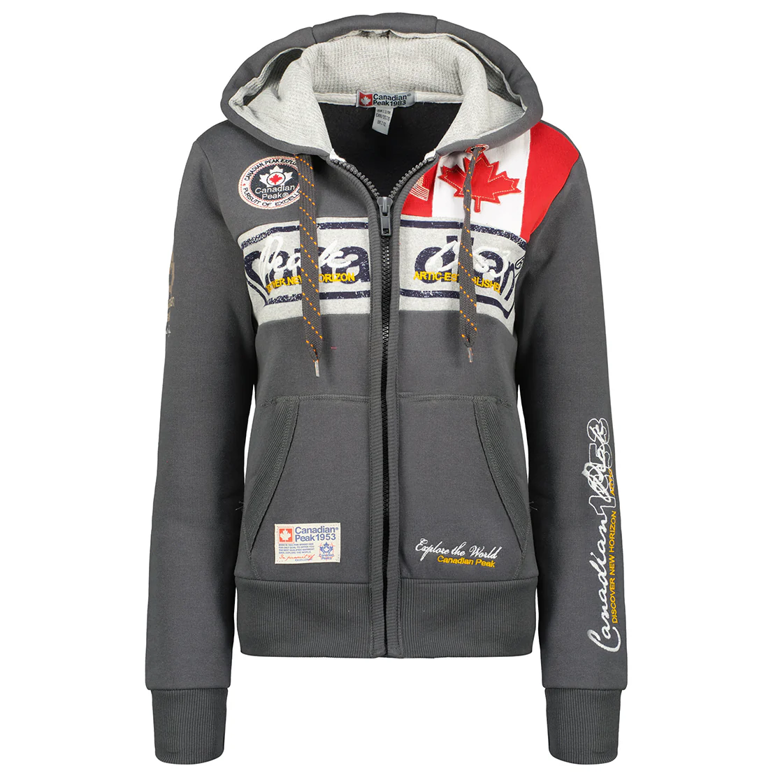 Sudadera De Mujer Flashy Gris Claro