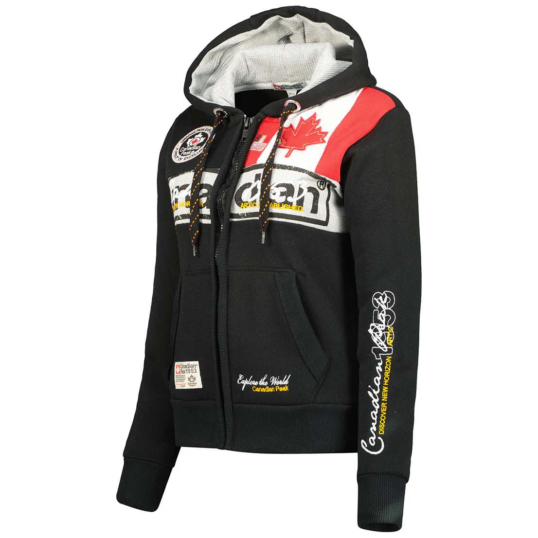 Sudadera De Mujer Flashy Negro - Image 3