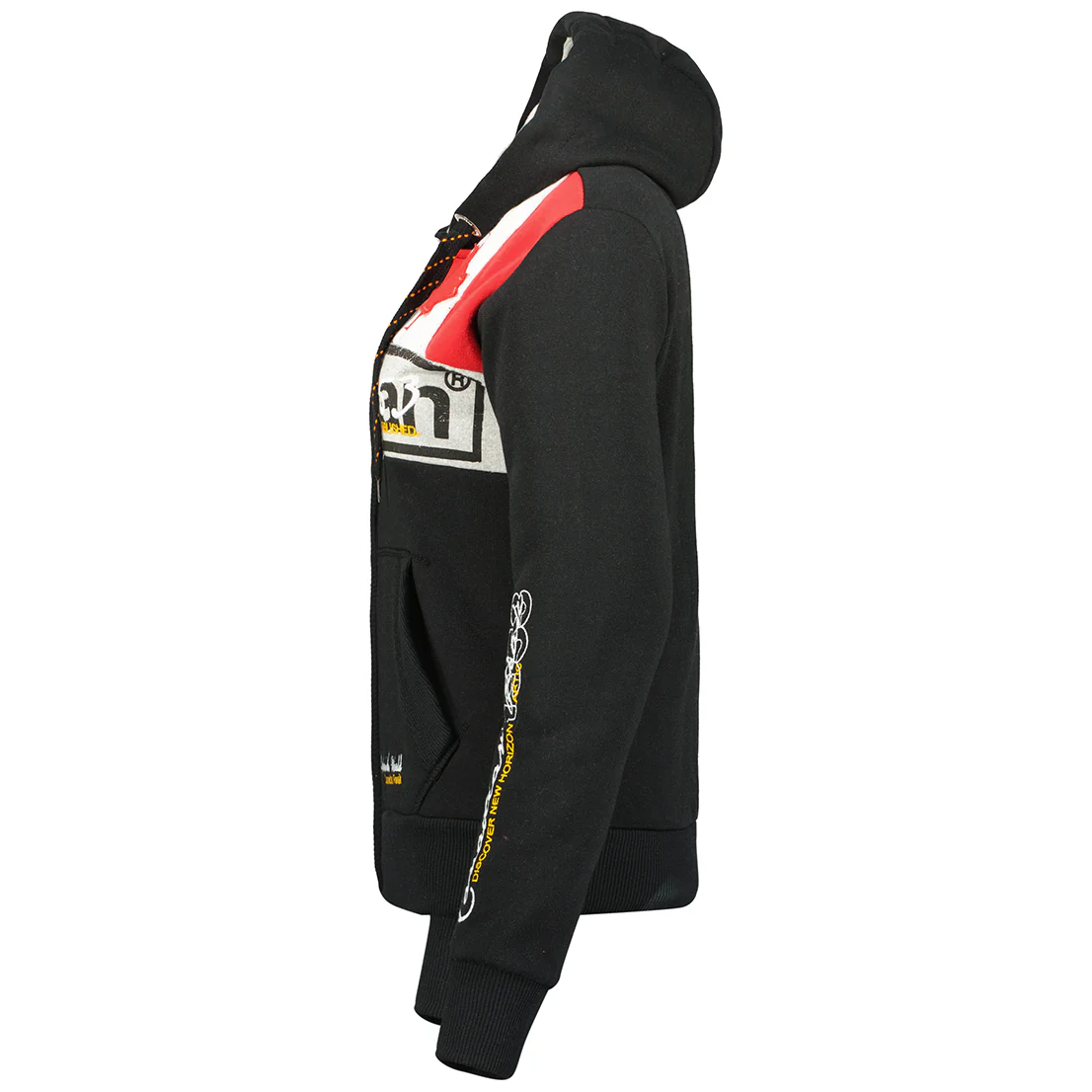 Sudadera De Mujer Flashy Negro - Image 4