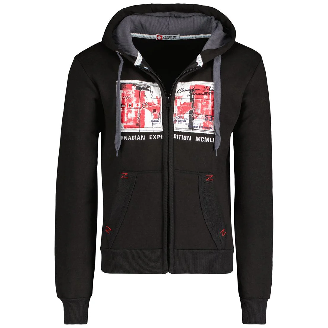 Sudadera Hombre Ginameak Negro