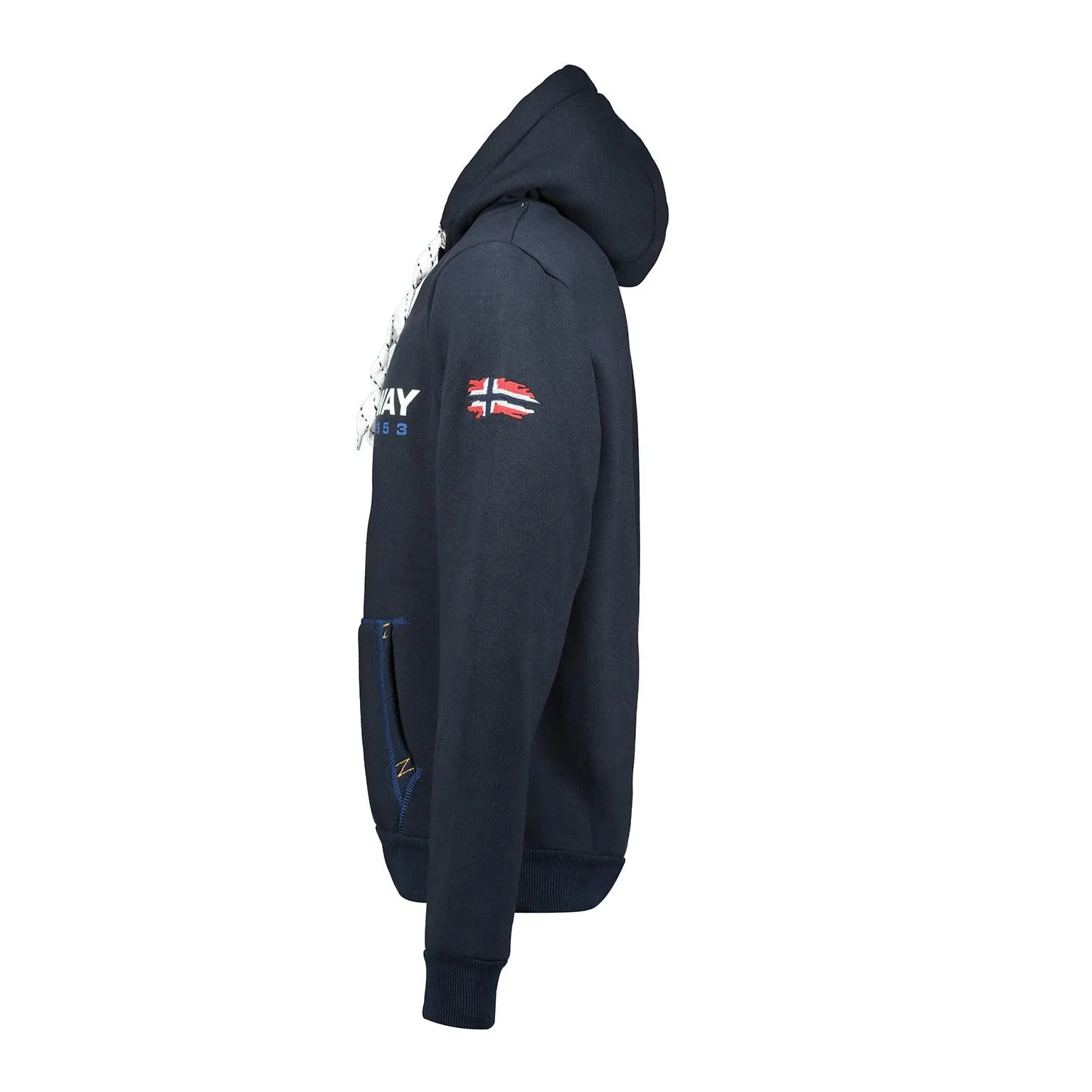 Sudadera De Hombre Golivier Azul Marino - Image 4