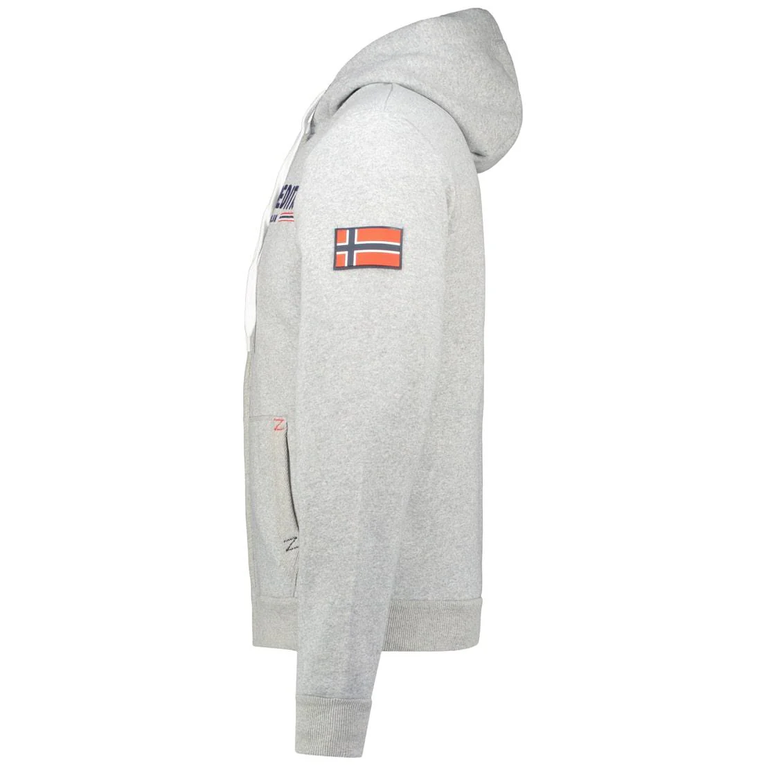 Sudadera De Hombre Golivier  Gris Claro - Image 4