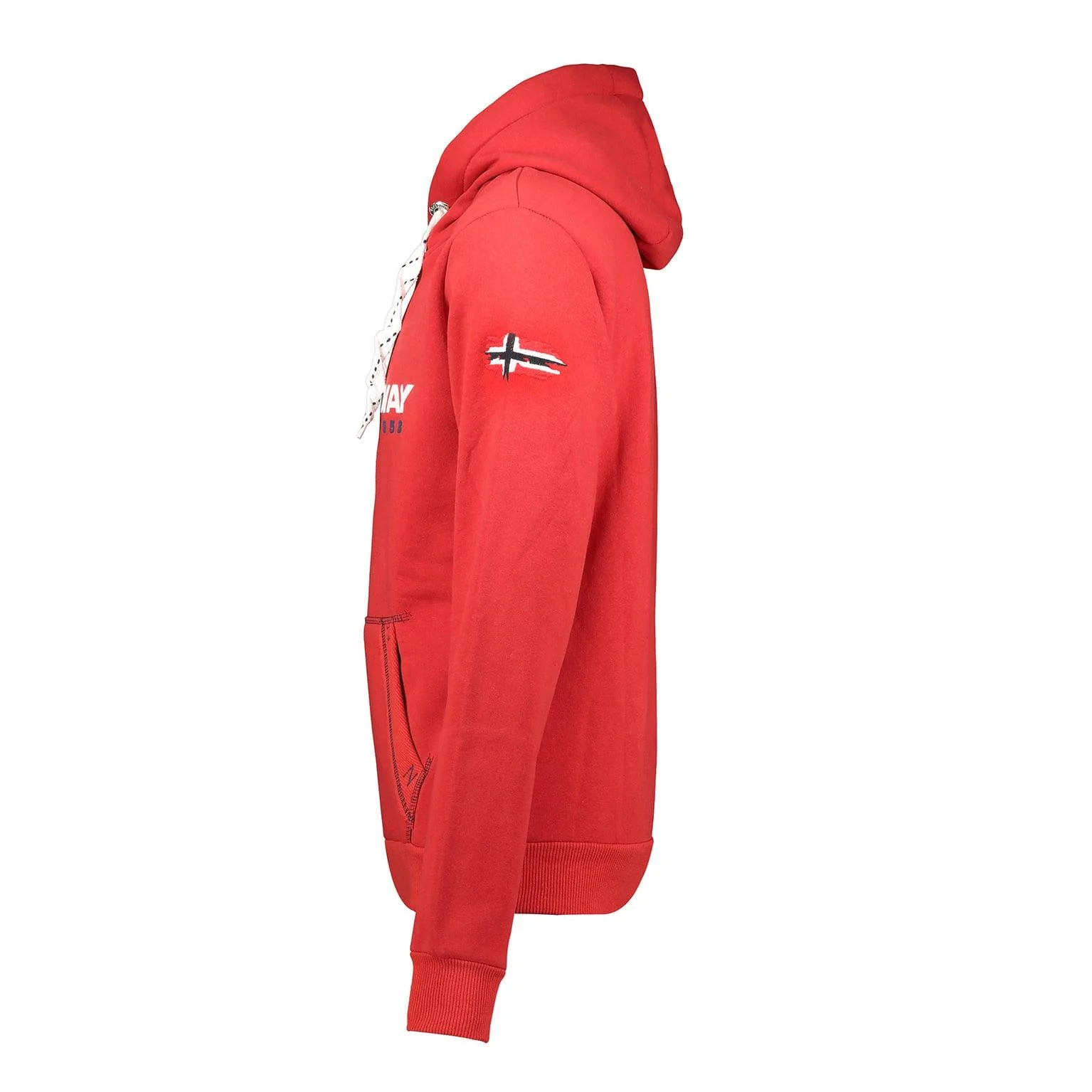 Sudadera De Hombre Golivier  Rojo - Image 4