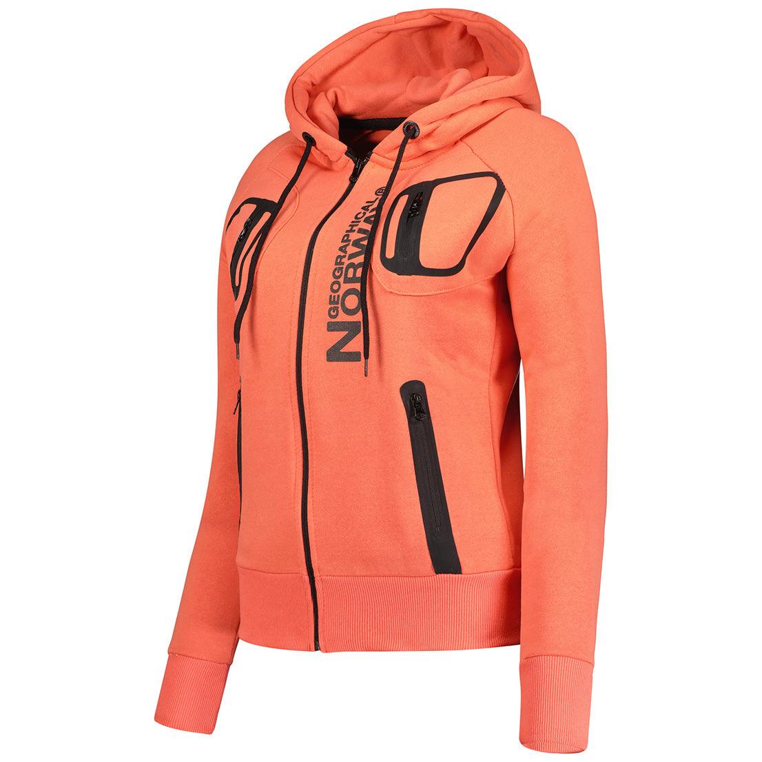 Sudadera De Mujer Gosepha Coral - Image 3