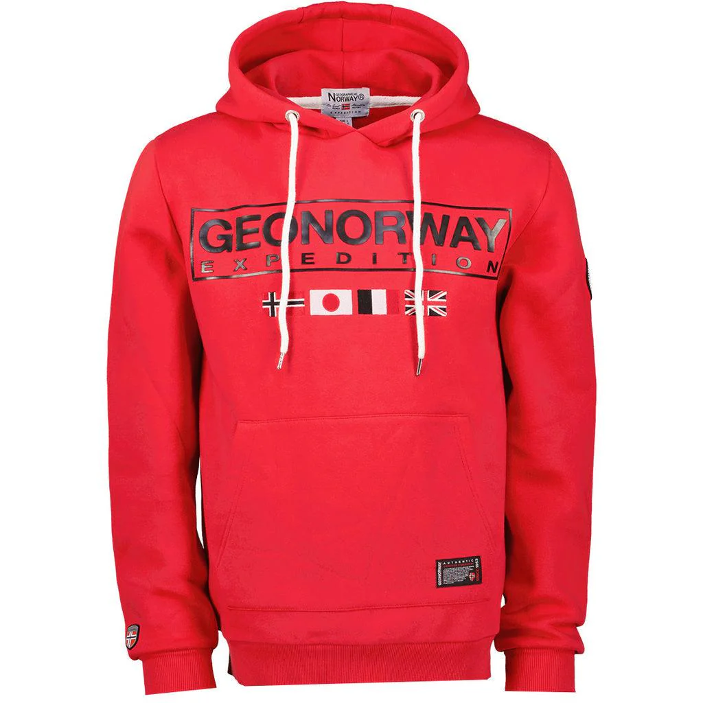 Sudadera Hombre Great Rojo