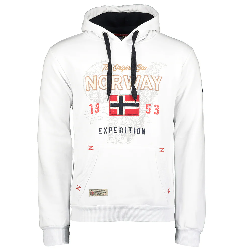 Sudadera Hombre Guitre Blanco.