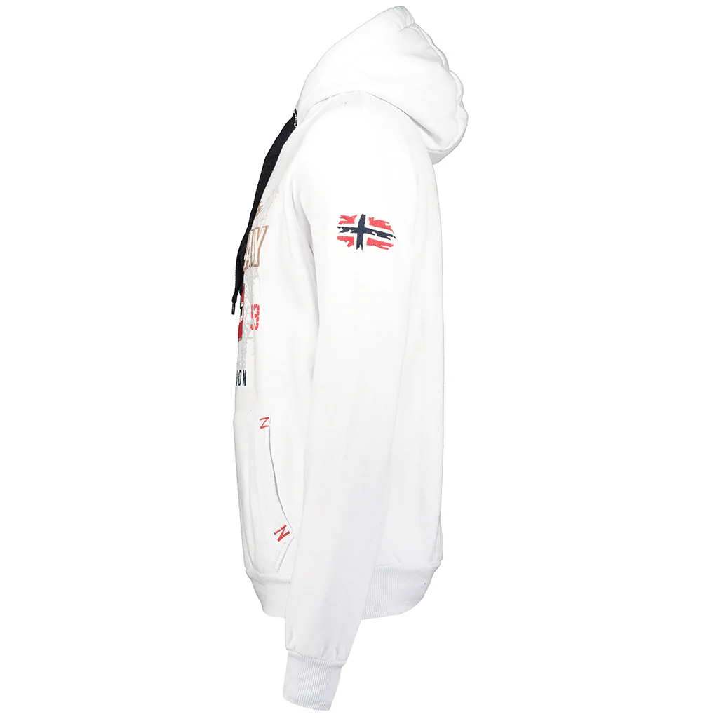 Sudadera Hombre Guitre Blanco. - Image 4