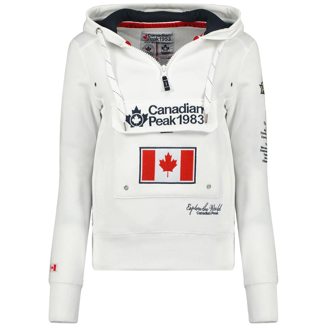 Sudadera Mujer Gyrelle Blanco
