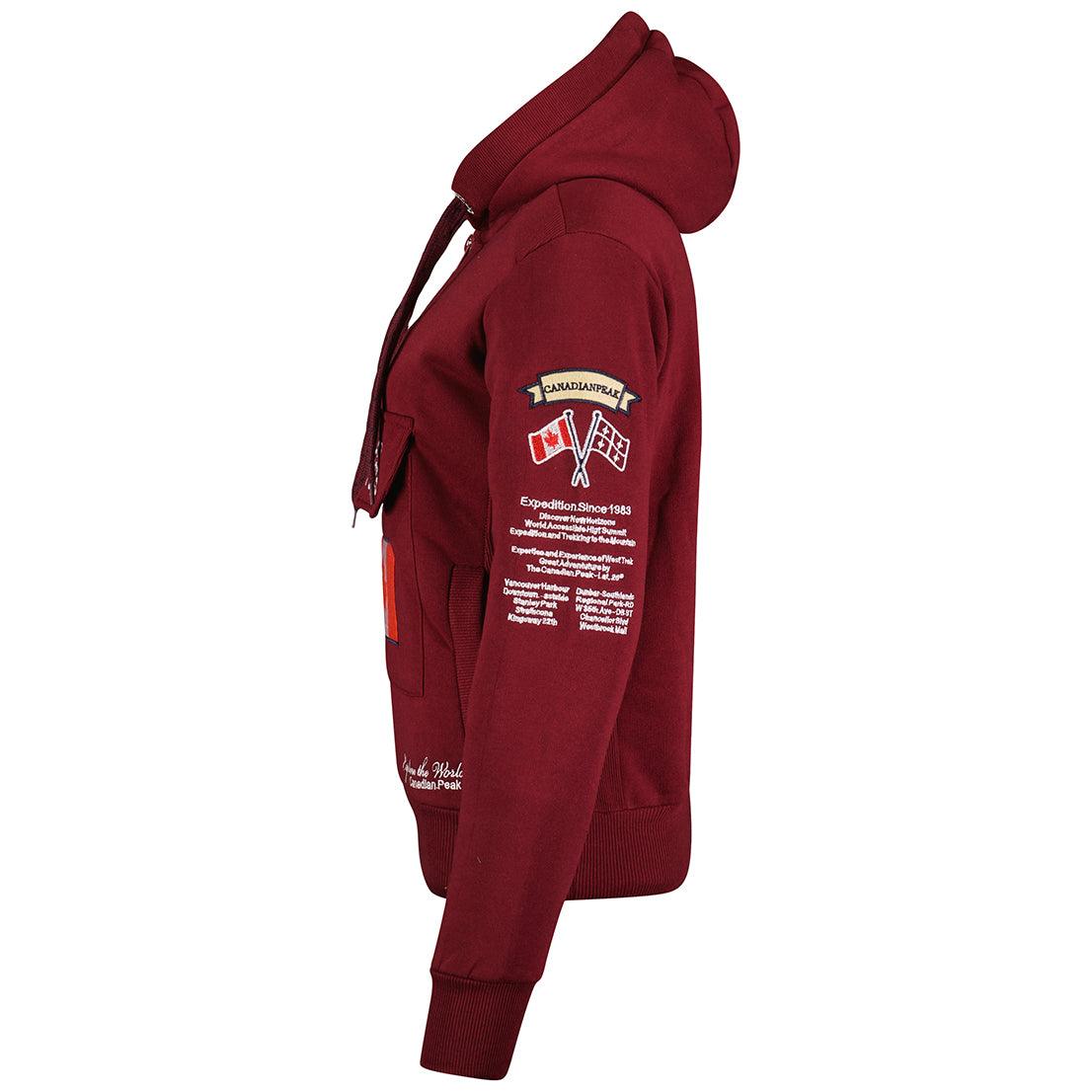 Sudadera Mujer Gyrelle Burdeos - Image 3