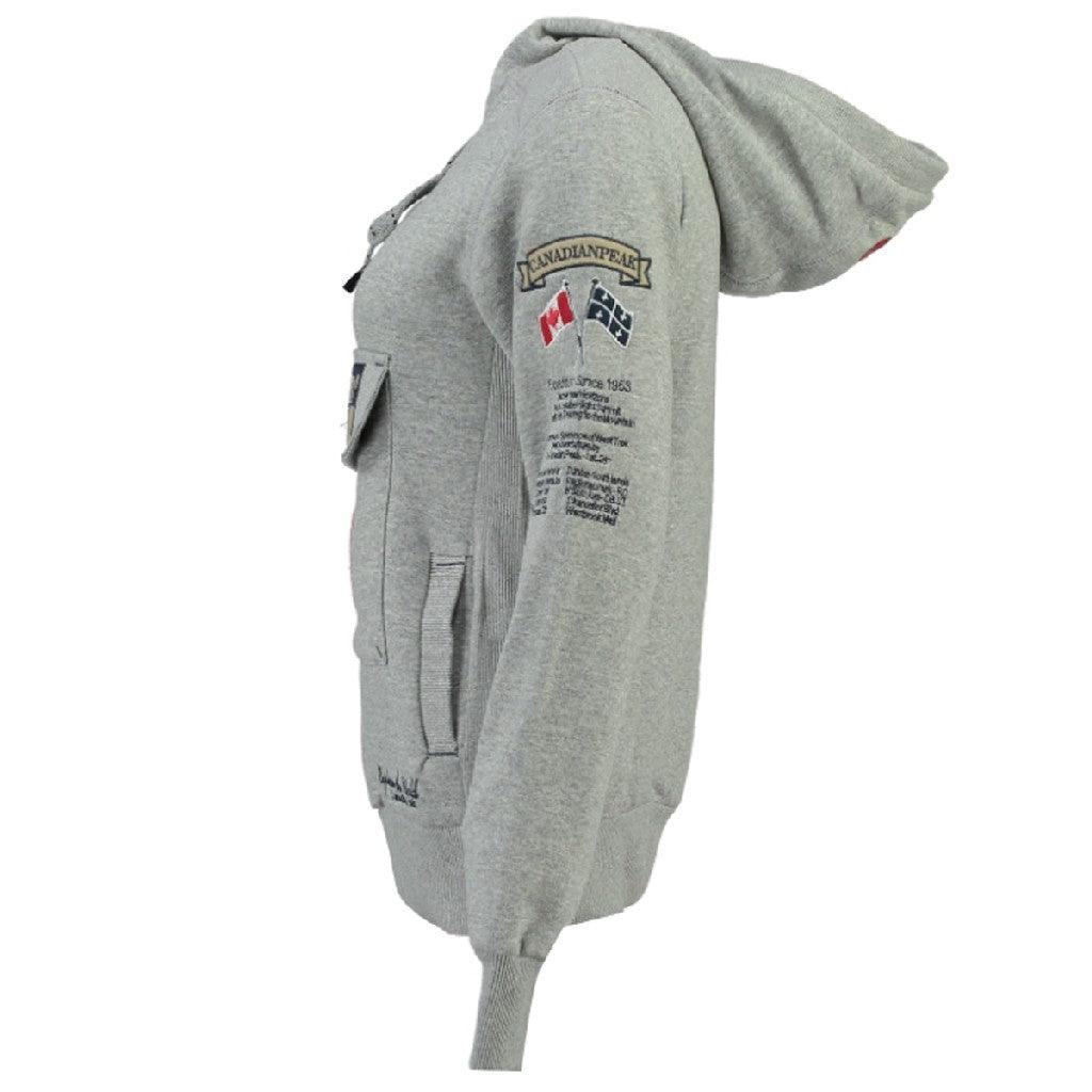 Sudadera Mujer Gyrelle Gris Claro - Image 3