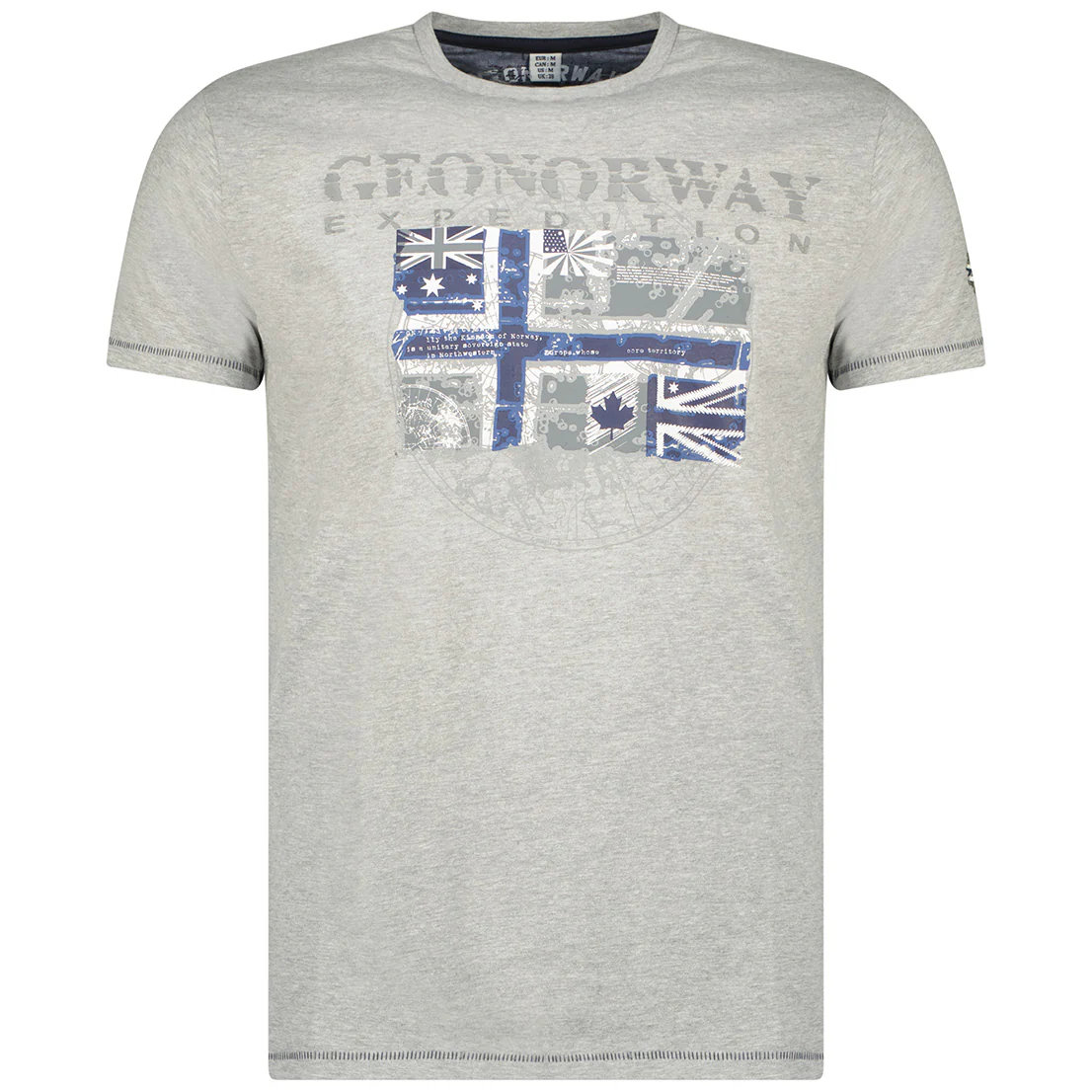 Camiseta Niño Jalon Gris Claro
