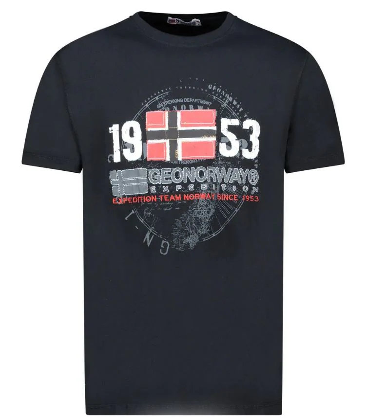 Camiseta Hombre Japigal Negro